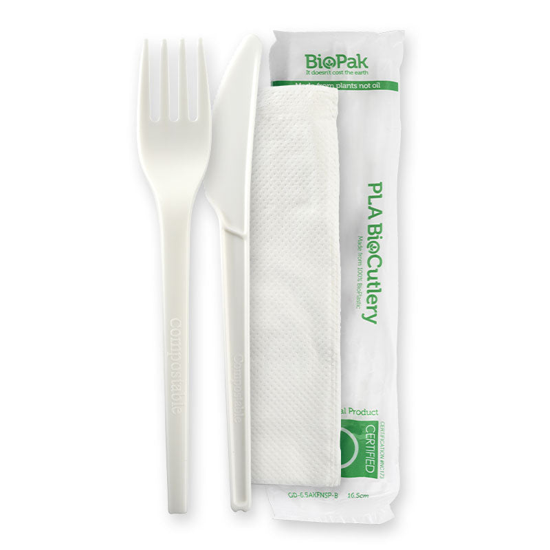 100% BioPlastic Cutlery